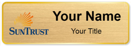Custom name badges for Suntrust