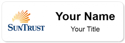 Custom name badges for Suntrust