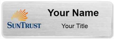 Custom name badges for Suntrust