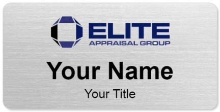 Custom name badges for Elite Appraisal Group
