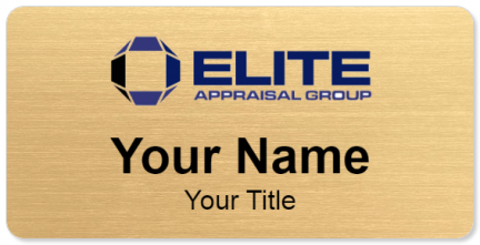 Custom name badges for Elite Appraisal Group