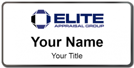 Custom name badges for Elite Appraisal Group