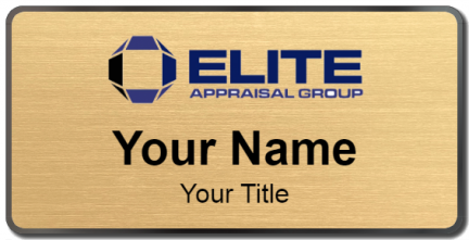 Custom name badges for Elite Appraisal Group