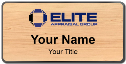 Custom name badges for Elite Appraisal Group