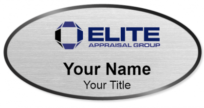 Custom name badges for Elite Appraisal Group