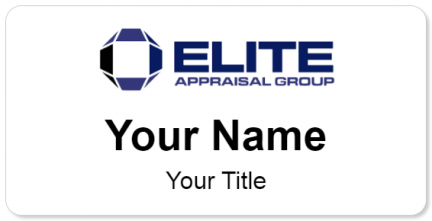 Custom name badges for Elite Appraisal Group