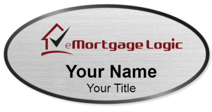 Custom name badges for eMortgage Logic