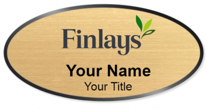 Custom name badges for Finlays Horticulture