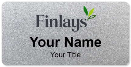Custom name badges for Finlays Horticulture