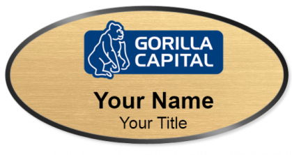 Custom name badges for Gorilla Capital