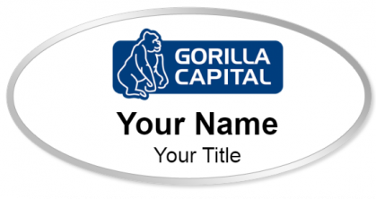 Custom name badges for Gorilla Capital
