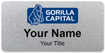 Custom name badges for Gorilla Capital