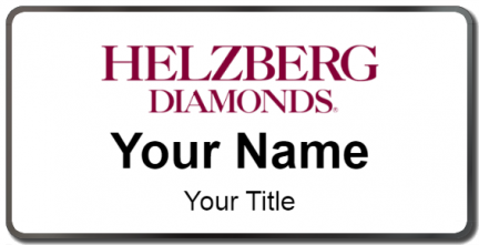 Custom name badges for Helzberg Diamonds