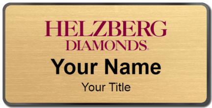 Custom name badges for Helzberg Diamonds