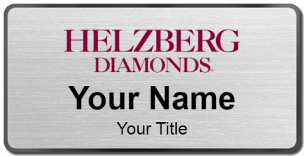 Custom name badges for Helzberg Diamonds