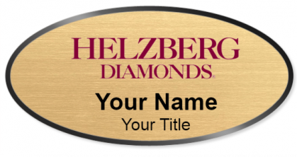 Custom name badges for Helzberg Diamonds