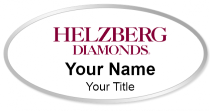 Custom name badges for Helzberg Diamonds