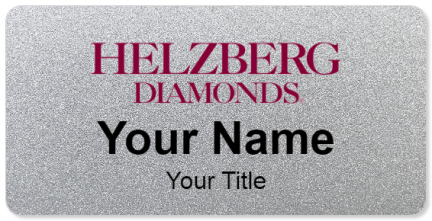 Custom name badges for Helzberg Diamonds