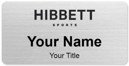 Custom name badges for Hibbett Sports