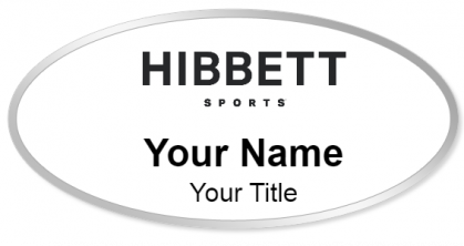 Custom name badges for Hibbett Sports