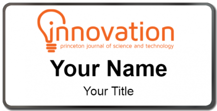Innovation  Princeton Journal of Science & Techno Template Image
