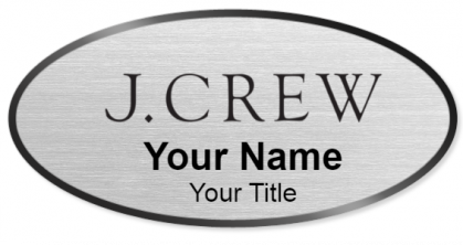 Custom name badges for J CREW