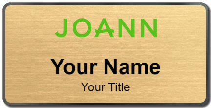 Custom name badges for Joann Fabric and Craft Stores
