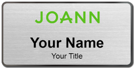 Custom name badges for Joann Fabric and Craft Stores