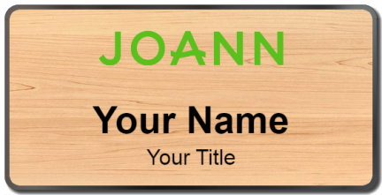 Custom name badges for Joann Fabric and Craft Stores