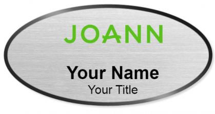 Custom name badges for Joann Fabric and Craft Stores