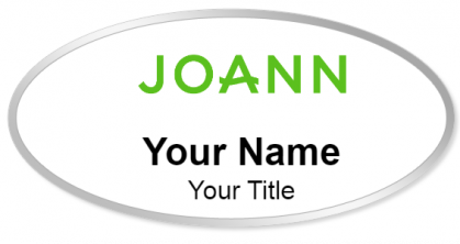 Custom name badges for Joann Fabric and Craft Stores