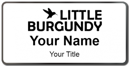 Little Burgundy Shoes Template Image