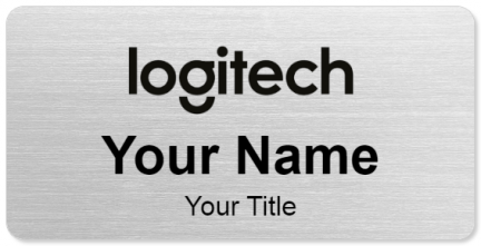 Custom name badges for Logitech