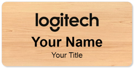 Custom name badges for Logitech
