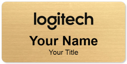 Custom name badges for Logitech