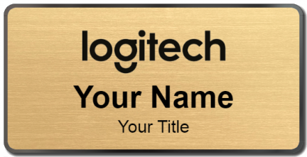 Custom name badges for Logitech