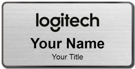 Custom name badges for Logitech