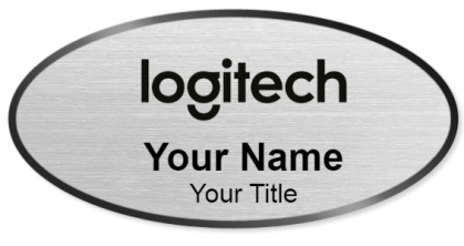 Custom name badges for Logitech