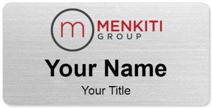 Custom name badges for Menkiti Group Real Estate