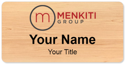 Custom name badges for Menkiti Group Real Estate
