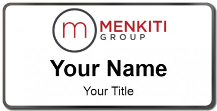 Custom name badges for Menkiti Group Real Estate