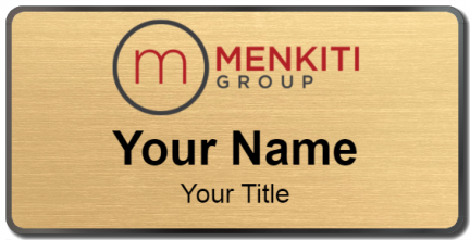 Custom name badges for Menkiti Group Real Estate