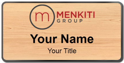 Custom name badges for Menkiti Group Real Estate