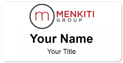 Custom name badges for Menkiti Group Real Estate