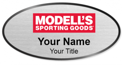 Custom name badges for Modells Sporting Goods