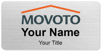 Custom name badges for Movoto Real Estate