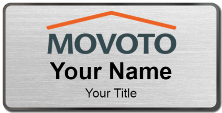 Custom name badges for Movoto Real Estate