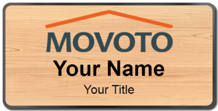 Custom name badges for Movoto Real Estate