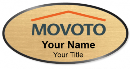Custom name badges for Movoto Real Estate