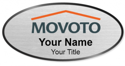 Custom name badges for Movoto Real Estate